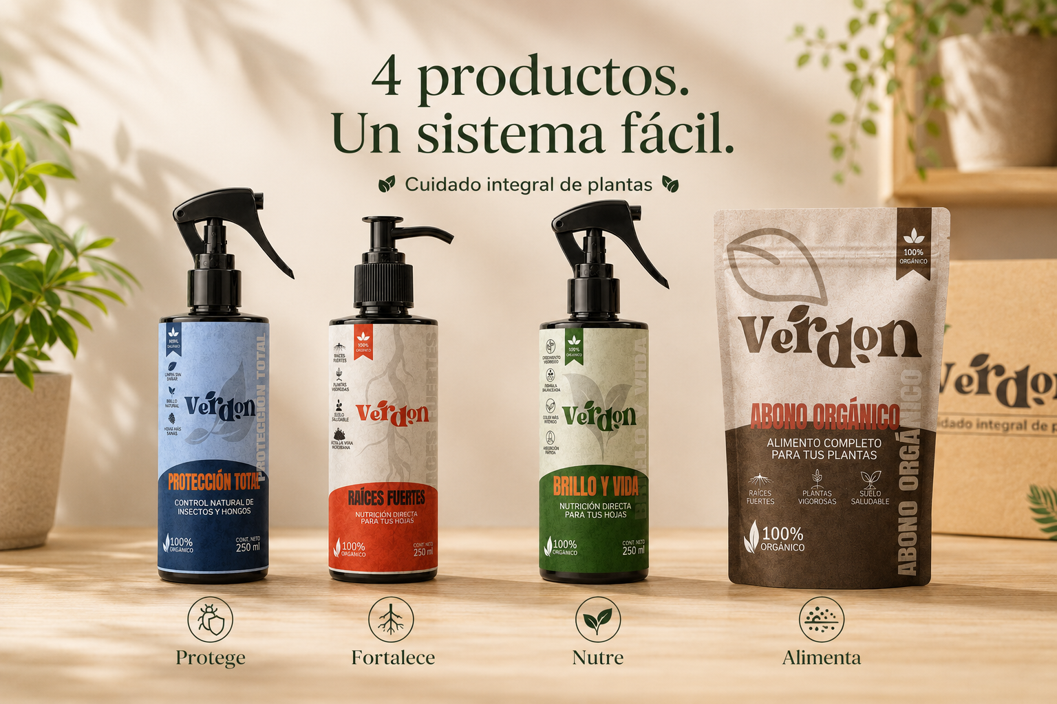 Kit Verdon – Plant Care 4 en 1